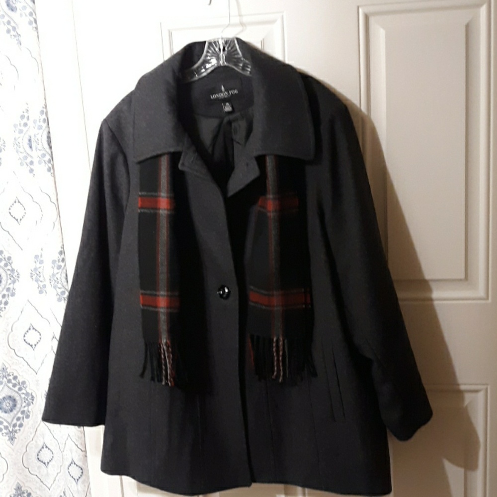 London Fog Peacoat